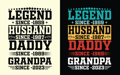 Naklejka premium Daddy-vector-t-shirt-design
