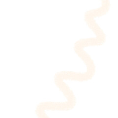 Cute line doodle. Line shape. Handrawn line scribble.