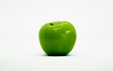 white background Apple Green