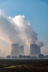 Fiddlers Ferry power station in Warrington  Cheshire UK