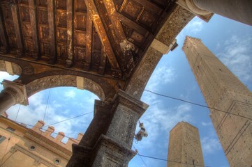Arches and Obelisks, Bologna, Italy