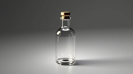 empty glass bottle