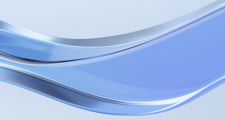 Naklejka premium Luxury business background with blue waves.