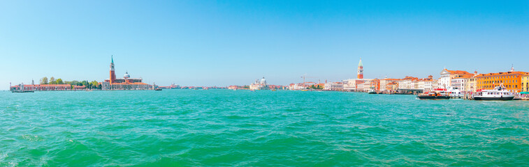 City of Venice, Italy, on a sunny summer day