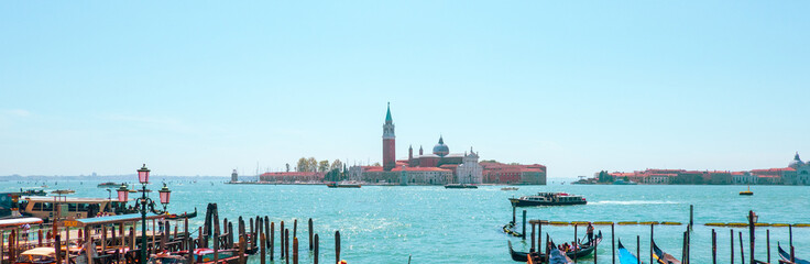 City of Venice, Italy, on a sunny summer day