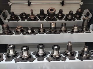 Photos of CNC milling machine tools