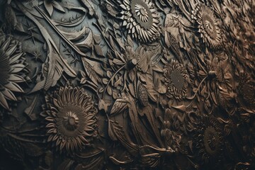 Artistic pattern, wallpaper. Generative AI