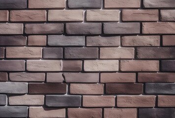 a close up of dark brown and green brick, generative ai