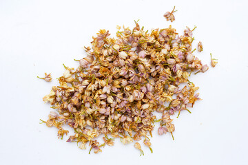Dried jasmine flowers for tea