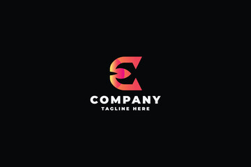 Evolvex Letter E Pro Logo Template
