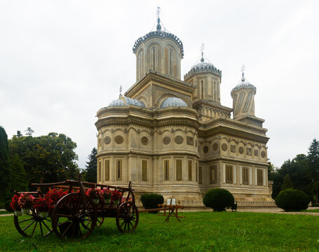 Curtea de Arges Cathedral, one of most beautiful and unusual temples of world