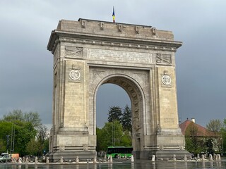 Bucharest Arc De Triomphe