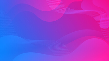 Abstract Gradient Purple Blue liquid background. Modern background design. Dynamic Waves. Fluid shapes composition. Fit for website, banners, brochure, posters