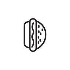 Food Hot Party Outline Icon