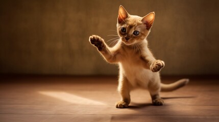 Playful Burmese Kitten