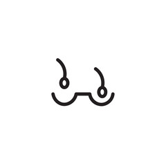 Waxing Hair Removal Outline Icon