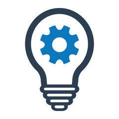 Creative Solution, Option and Technical Support icon icon vector