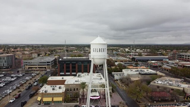 Water tower in Gilbert Arizona