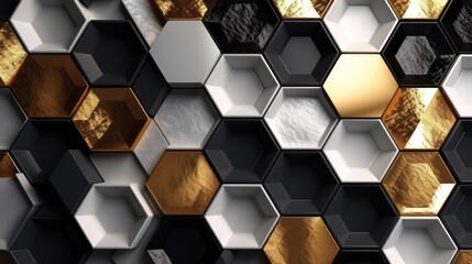 luxury honeycomb background