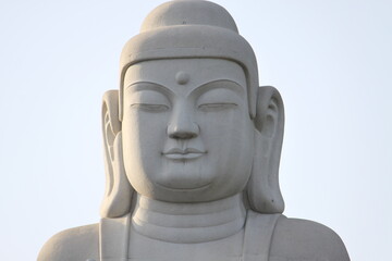 Buddha statue in Donghwasa Temple, Daegu, South Korea.