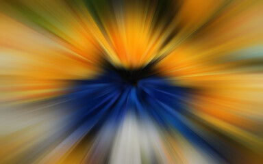 blur yellow and blue lines and speed laser background, modern, banner, template, pattern, copy space
