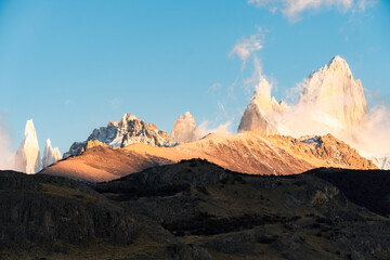 Mountains and nature in autumn