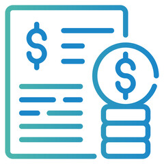 Fototapeta premium Document Icon