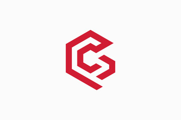 initial letter cq logo vector premium design