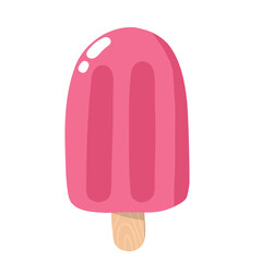 Pink Ice cream bar illustration