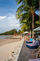 Beachside bar and restaurant on Bang Tao Beach