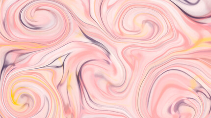 Obraz premium Abstract liquid marble background templates with colorful swirl texture.