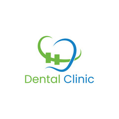 braces dental vector simple logo.