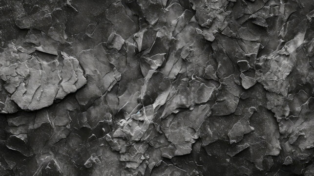 Black stone texture. Abstract background and texture for design. High resolution photo.