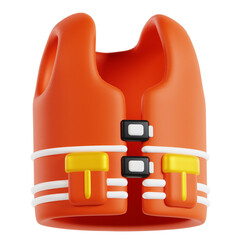 3D Fire Fighter Illustration