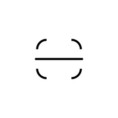 scan icon vector design templates