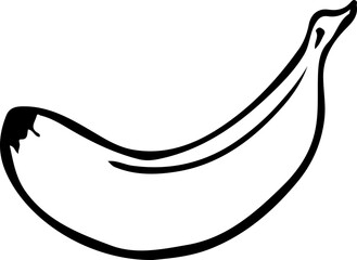 Banana Drawing Illustration