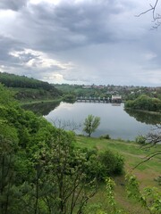 Fototapeta premium the river in the mountains