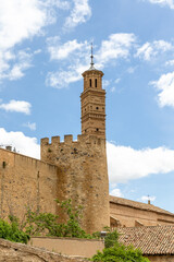 Fototapeta na wymiar buildings of the historic center of the city of Tarazona in the province of Zaragoza, Spain