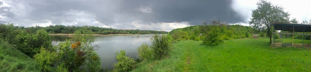 panorama of the river