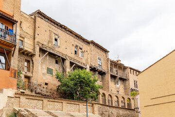 Fototapeta premium buildings of the historic center of the city of Tarazona in the province of Zaragoza, Spain