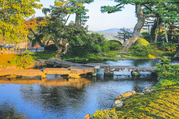 a Kasumiga ike Pond Kenrokuen Kana zawa 1 Nov 2013