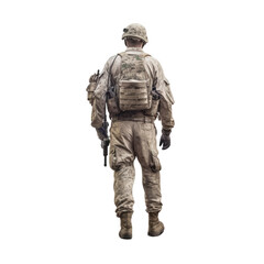 Obraz premium soldier in uniform