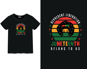 Juneteenth t-shirt design | Juneteenth | Male and female t-shirt| Happy Juneteenth day