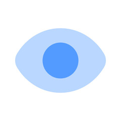 eye duotone icon