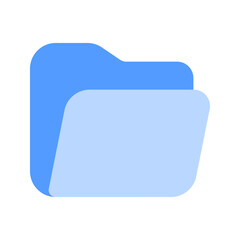 open folder duotone icon