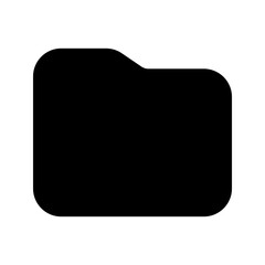 folder glyph icon