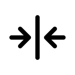 merge glyph icon