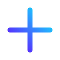 Obraz premium pie chart gradient icon