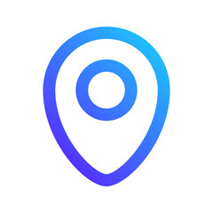 location gradient icon