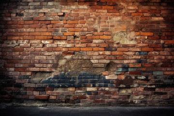 Old brick wall photo